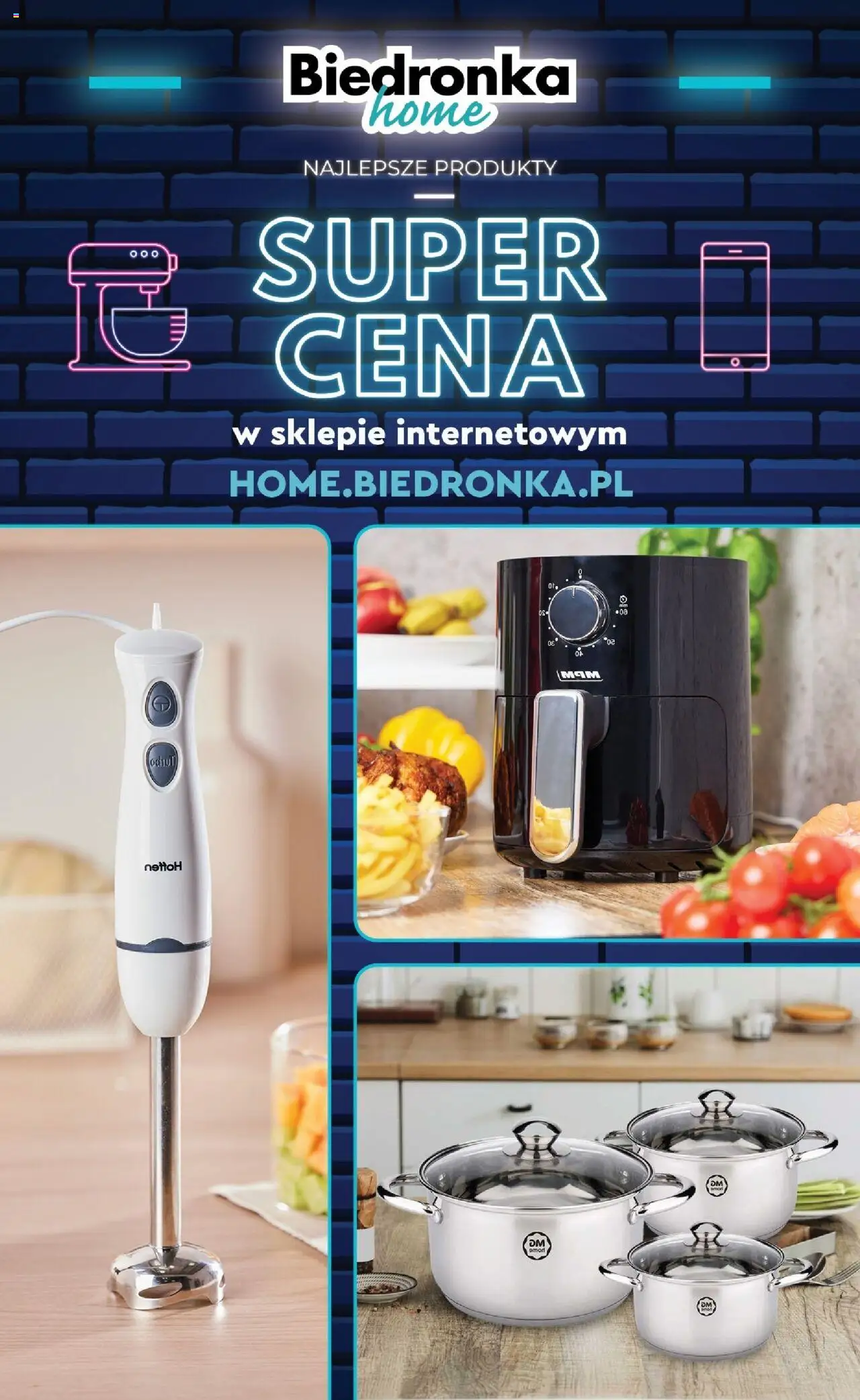 Biedronka gazetka - Home od 23.08.2025 | Strona: 1 | Produkty: Blender