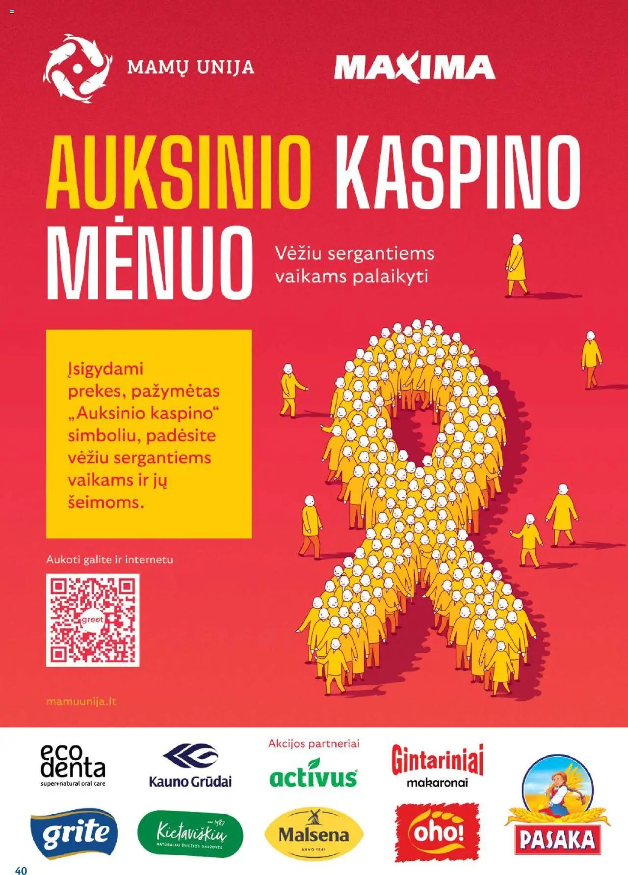 MAXIMA akcijos nuo 16.09.2025 | Puslapis: 40 | Prekių: Makaronai