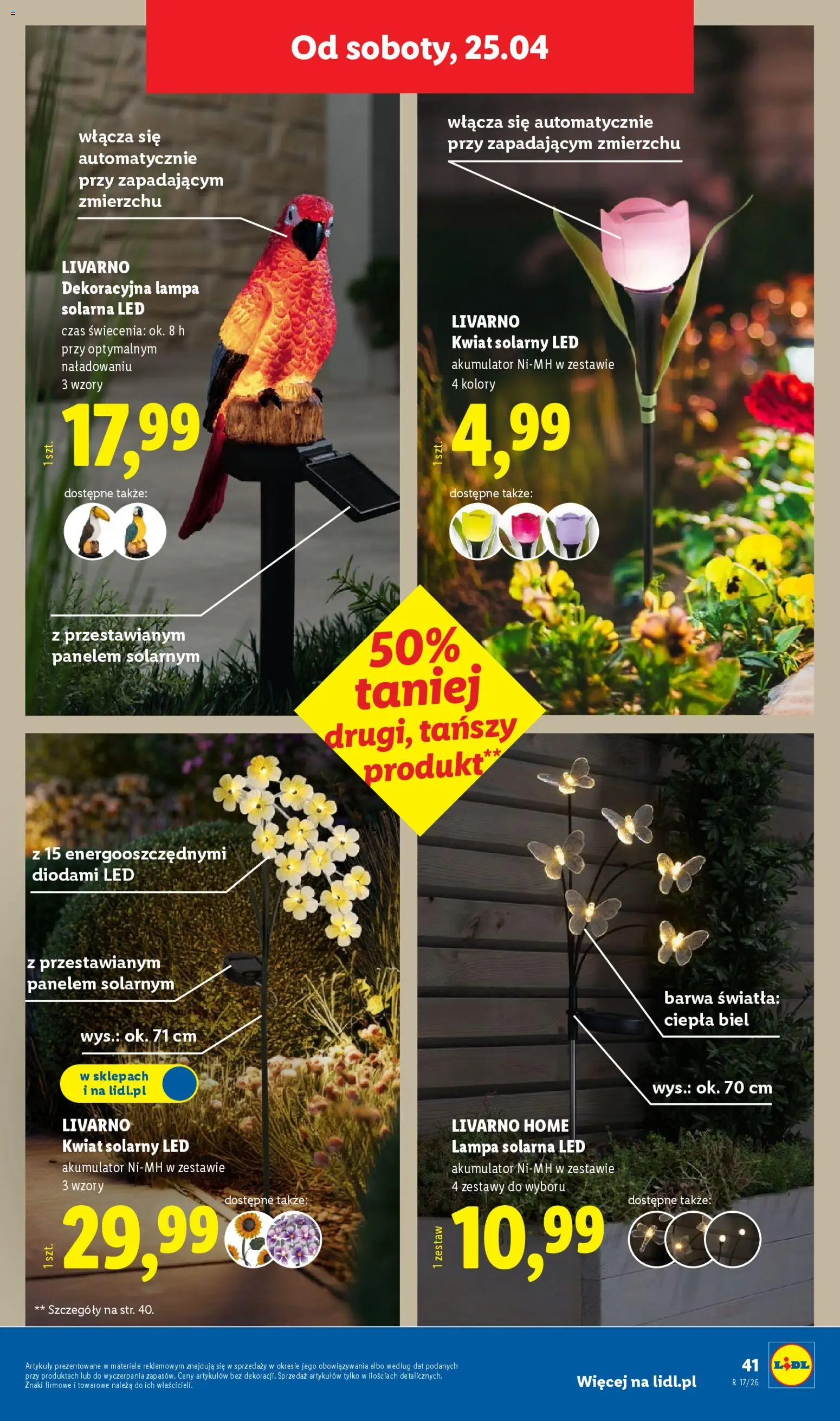 Lidl Polsko katalog od 20.04.2026 | Strana: 55 | Produkty: LED lampa, Lampa, LED