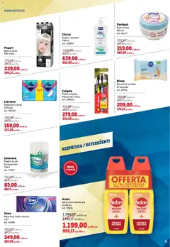 Metro katalog  - pregled Metro kataloga - važi od 30.04.2026 | Strana: 11 | Proizvode: Nivea, Šampon, Krema, Pakovanje