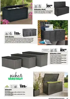 Hagebau Gartenkatalog 2025 ab 05.03.2025 gültig | Seite: 21 | Produkte: Kissen, Stuhl, Gartenmöbel