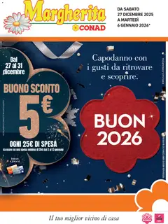 Anteprima del volantino Conad Margherita Lombardia catalogo valido a partire dal 27.12.2025