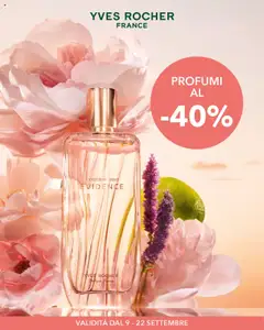 Anteprima del volantino Yves Rocher Catalogo Profumi valido a partire dal 09.09.2025