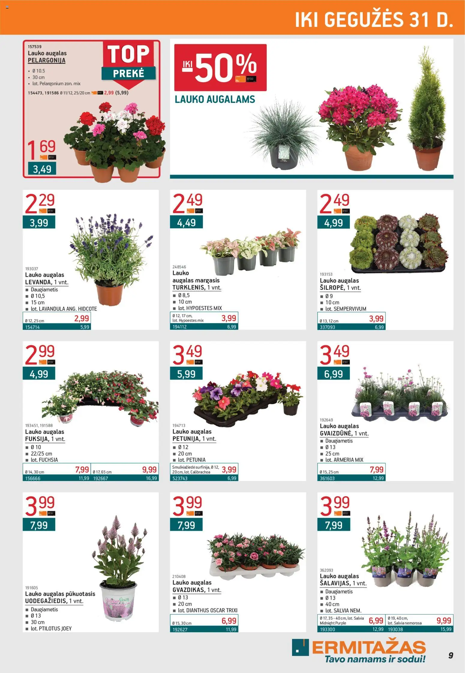 ERMITAŽAS akcijos nuo 04.05.2026 | Puslapis: 9