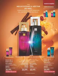 Vista previa Catálogo AVON campaña 2 válido desde el 01.02.2026 | Página: 21 | Productos: Perfume, Fragancia, Eau de toilette, Loción corporal