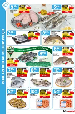 Pré-visualização Intermarché folheto válido de 15.01.2026 | Página: 4 | Produtos: Agua, Tinta, Camarão, Peixe