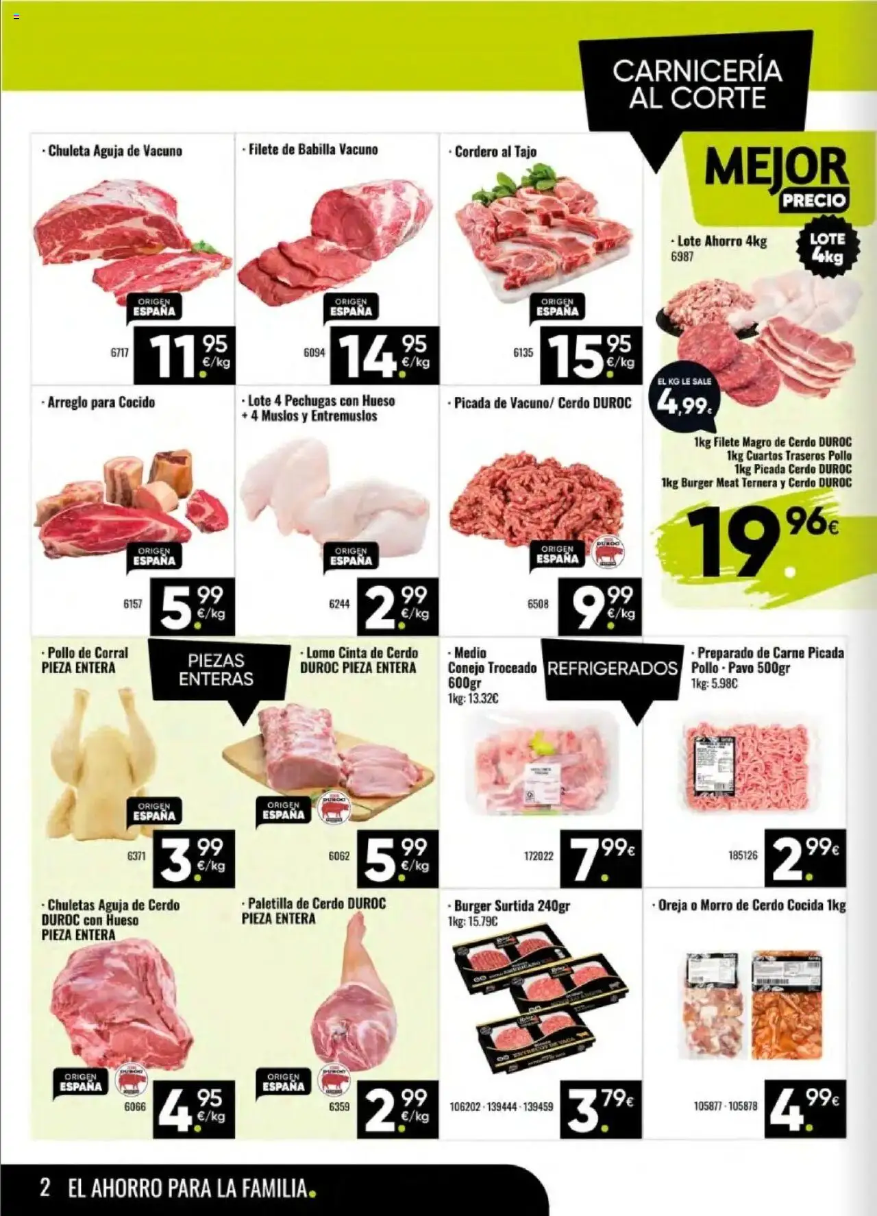 Family Cash folleto │ válido desde el 08.09.2025 | Página: 2 | Productos: Cerdo, Φίλτρο καφέ, Filete