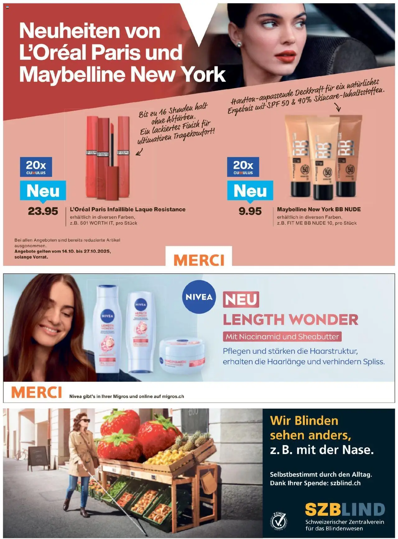 Migros Magazin – gültig ab 13.10.2025 | Seite: 53 | Produkte: Sehen