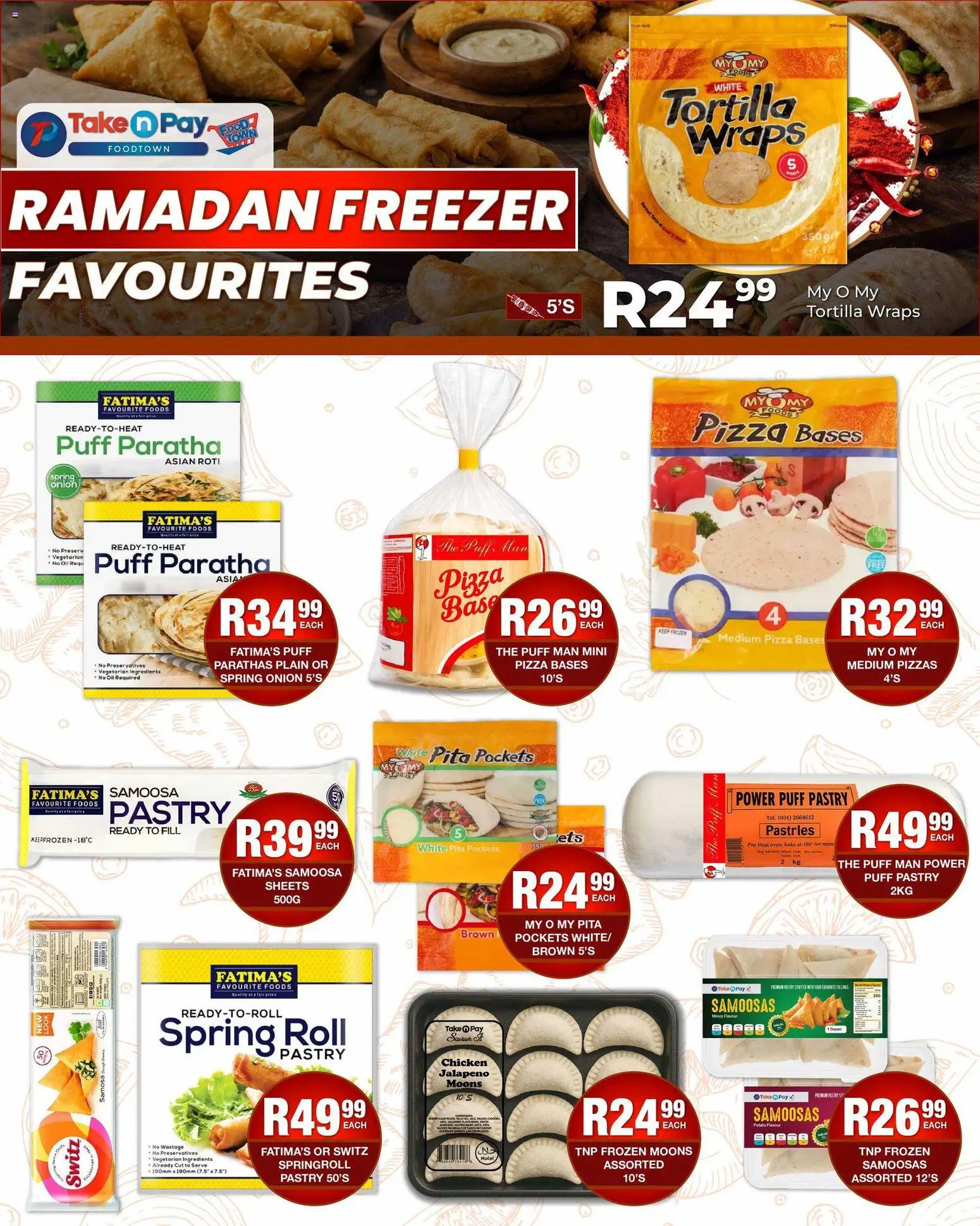 New Take n Pay catalogue – valid from 02.03.2026 | Page: 10 | Products: Freezer, Oil, Pizza, Chicken