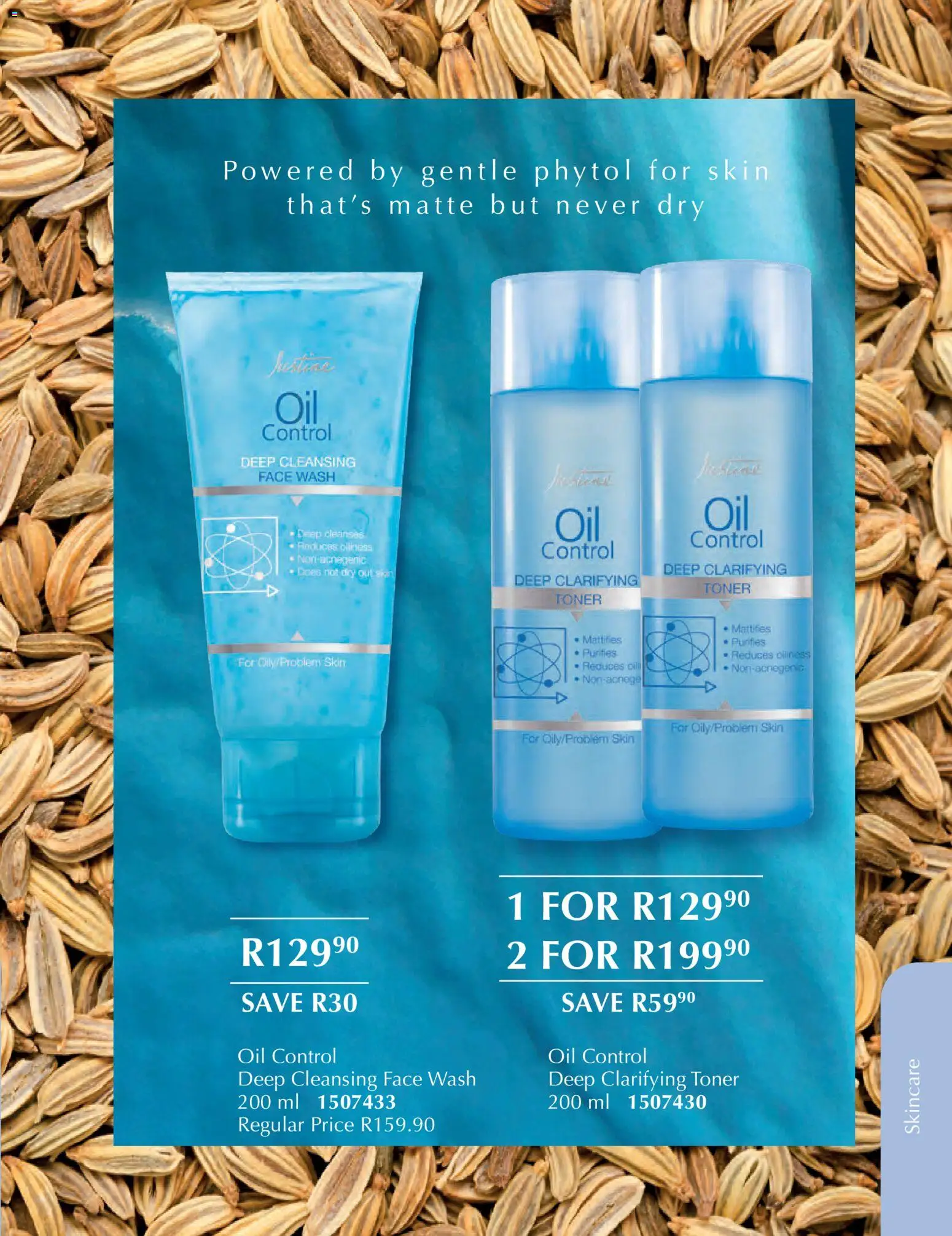 New Justine catalogue – valid from 01.02.2026 | Page: 33 | Products: Toner, Oil