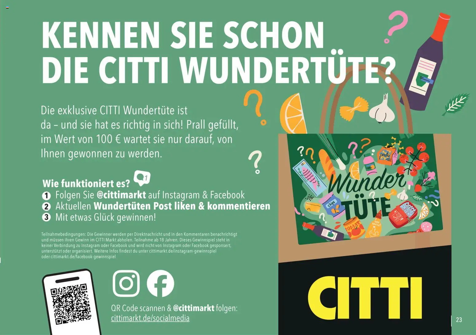 CITTI Markt Vorteilsheft – gültig ab 20.04.2026 | Seite: 23 | Produkte: Chips