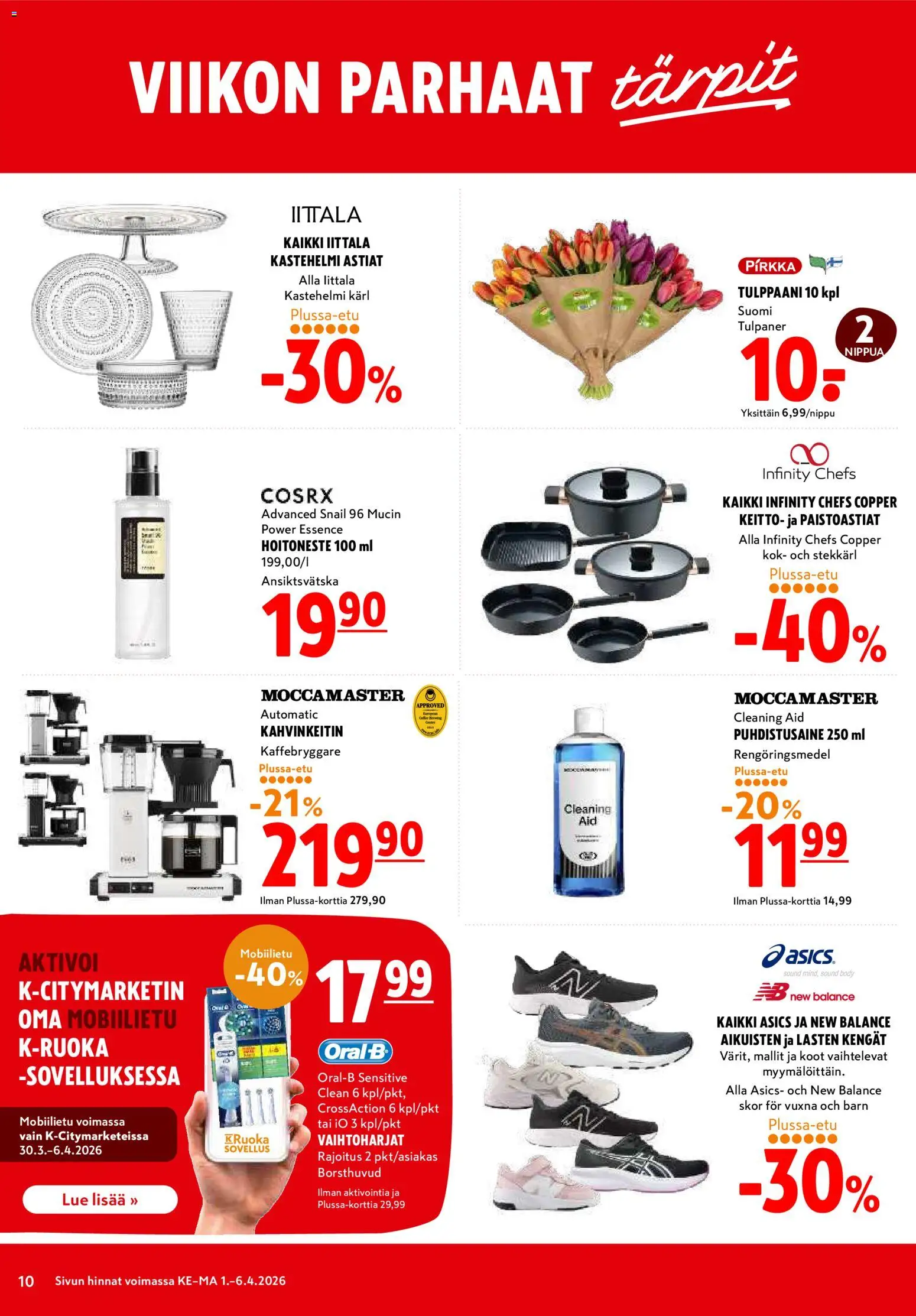 K-Citymarket tarjoukset – voimassa 01.04.2026 alkaen | Sivu: 10
