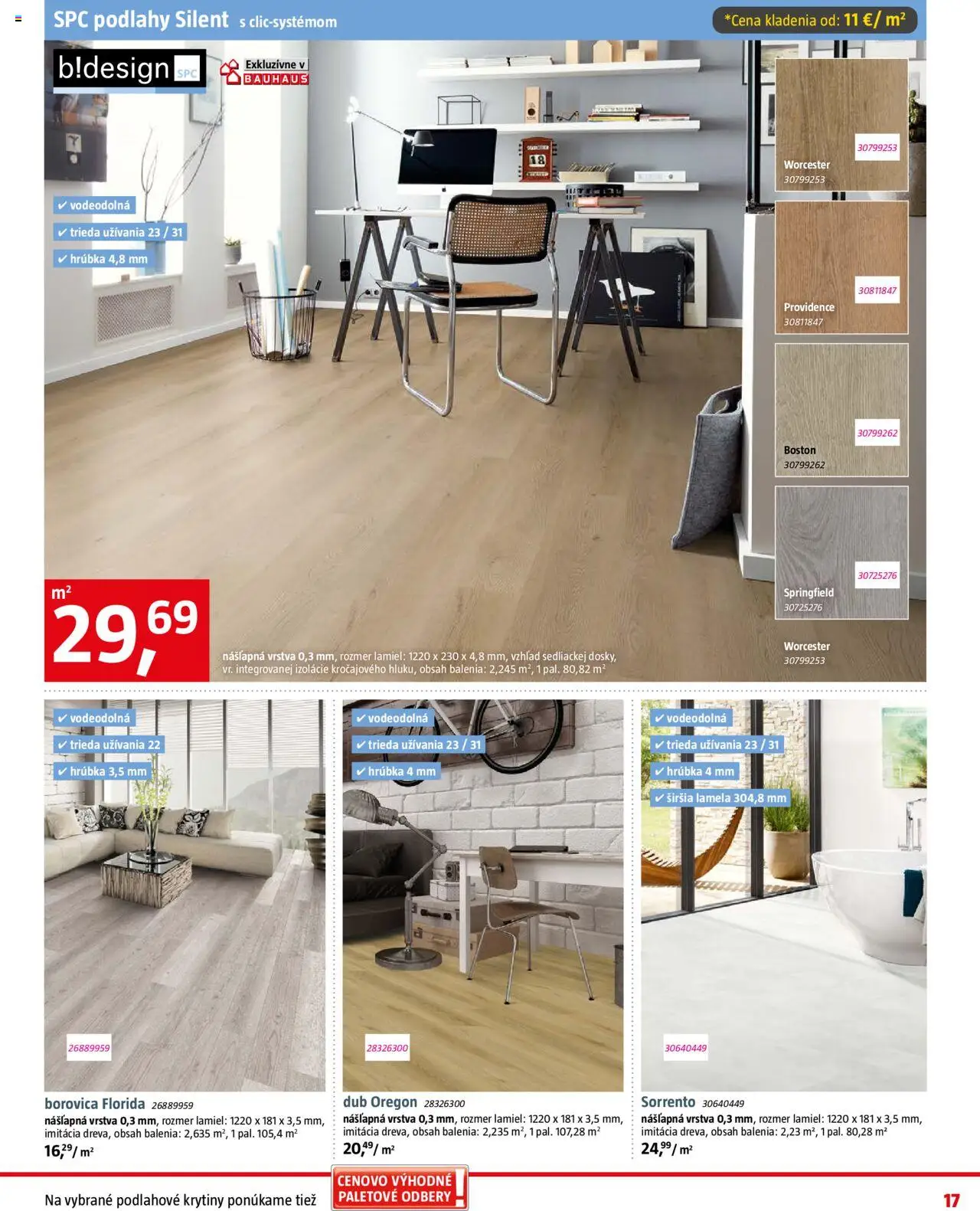 Nové Bauhaus akcie – leták je platný od 08.09.2025 | Strana: 17