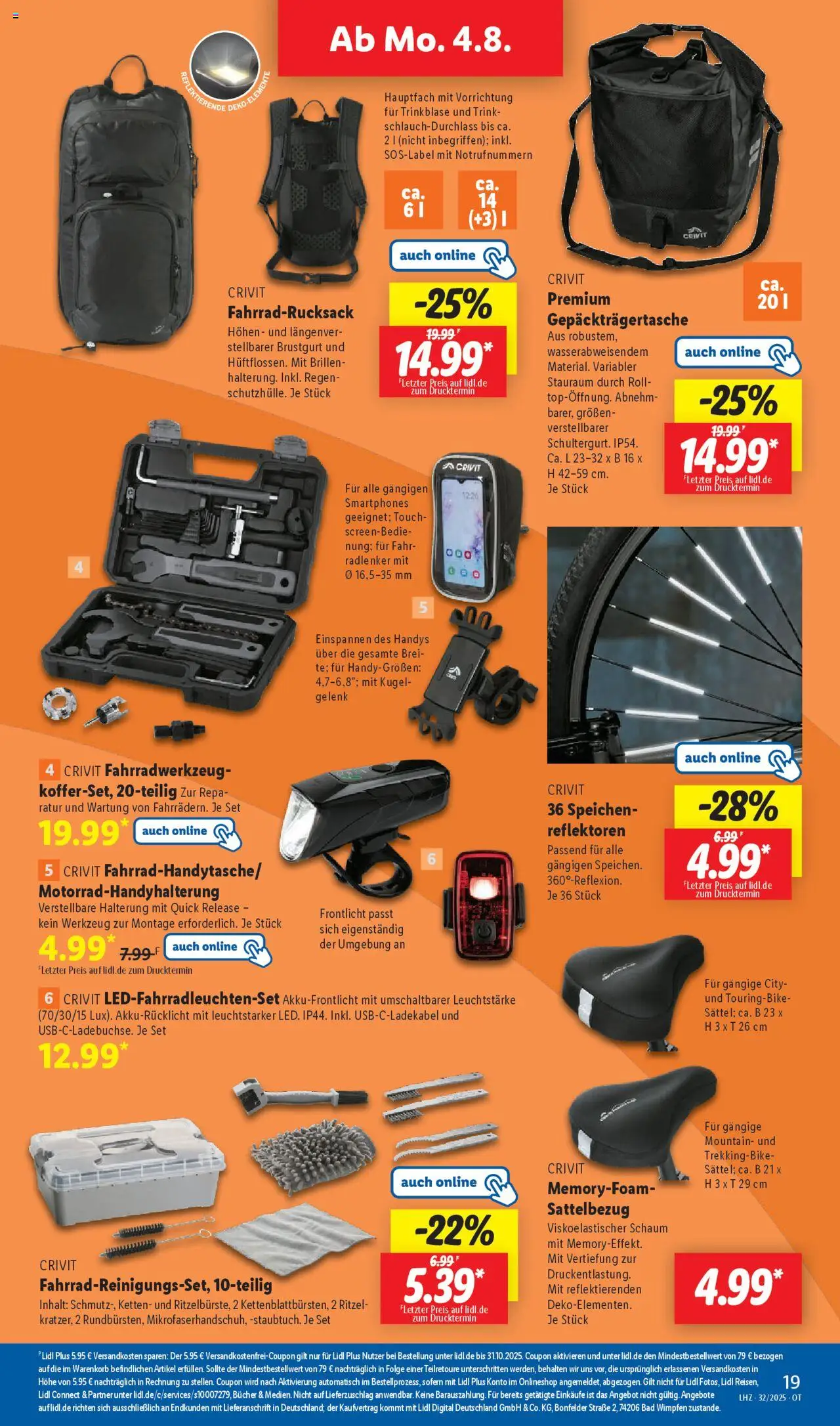 Lidl Prospekt Grimma - gültig ab dem 04.08.2025 | Seite: 29 | Produkte: Bad, Smartphones