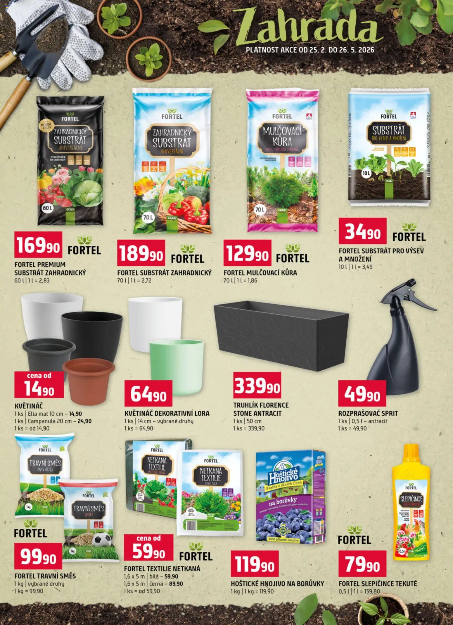 Terno leták od 25.02.2026 | Strana: 16 | Produkty: Truhlík, Zahrada, Květináč, Rozprašovač