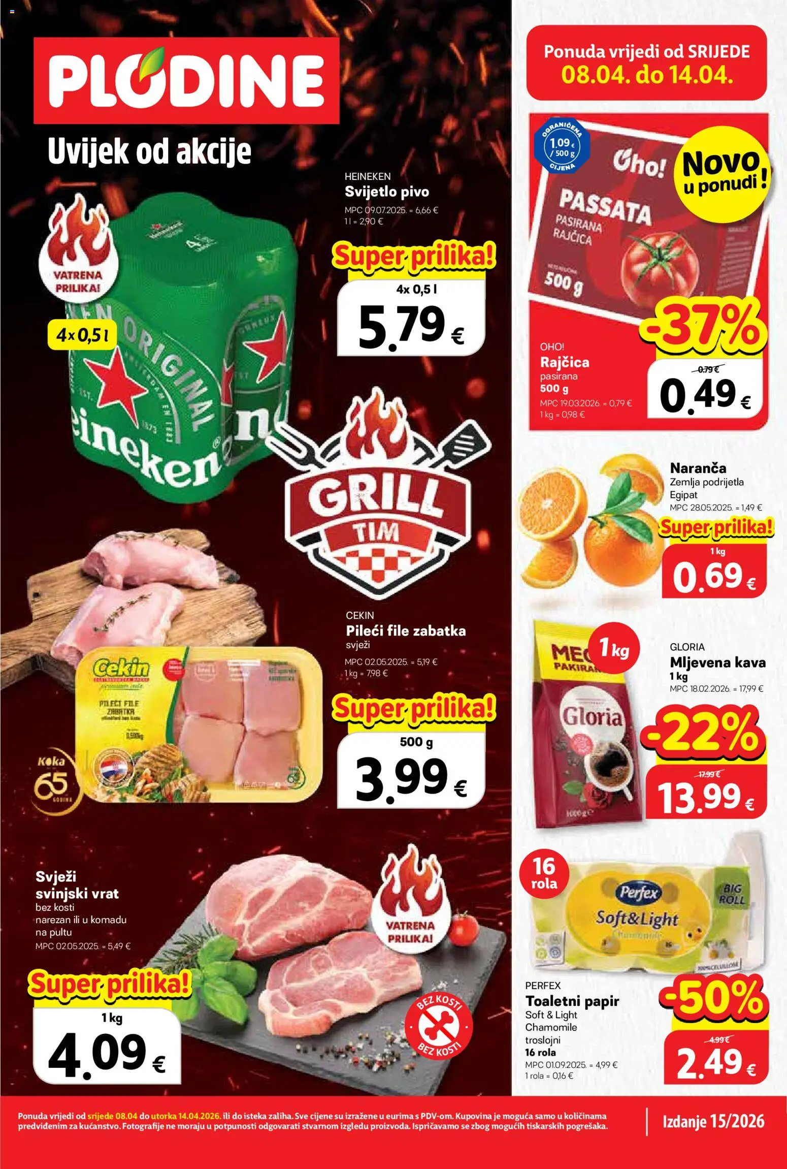 Plodine katalog | vrijedi od 08.04.2026 | Stranica: 1