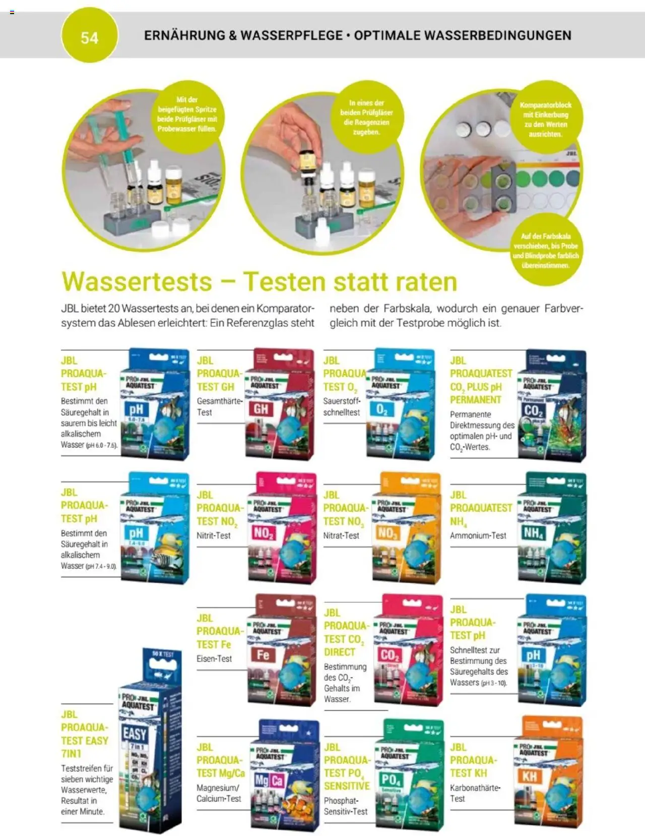 zookauf Themenkatalog Aquaristik – gültig ab 01.10.2025 | Seite: 54 | Produkte: Wasser