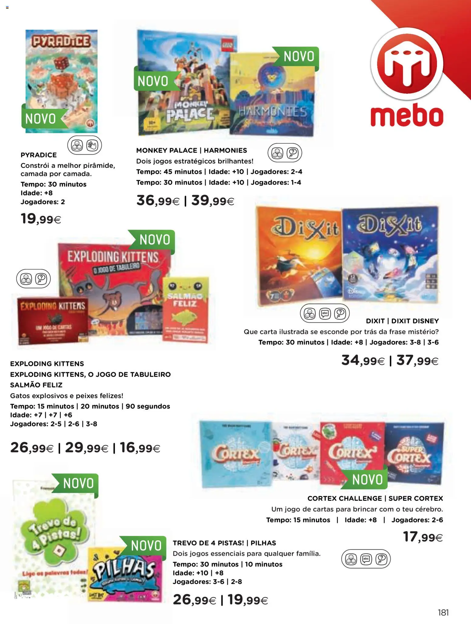El Corte Ingles folheto │ válido de 11.11.2025 | Página: 181 | Produtos: Jogos, Salmão, Pilhas