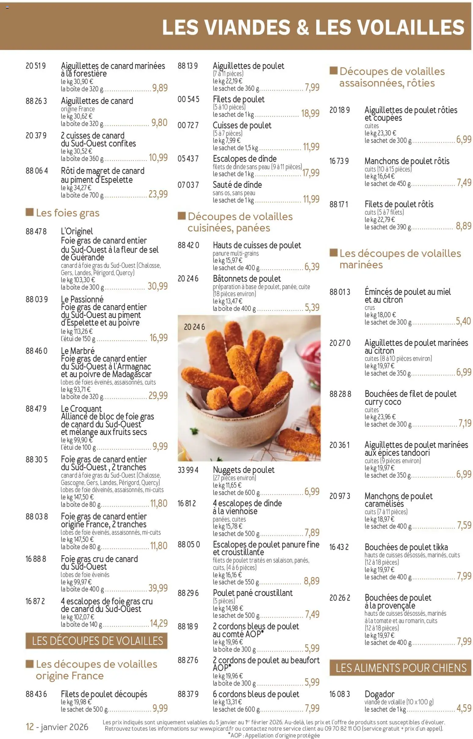 {H1} | Page: 12 | Produits: Beaufort, Magret de canard, Foie Gras de Canard, Piment d'espelette