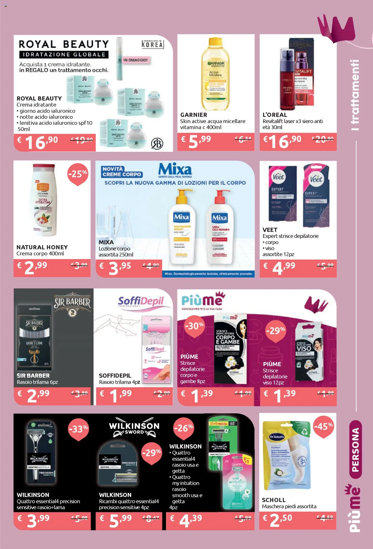 Volantino IperSoap del 01.12.2025 | Pagina: 19 | Prodotti: Crema, Maschera, Acqua micellare, Rasoio