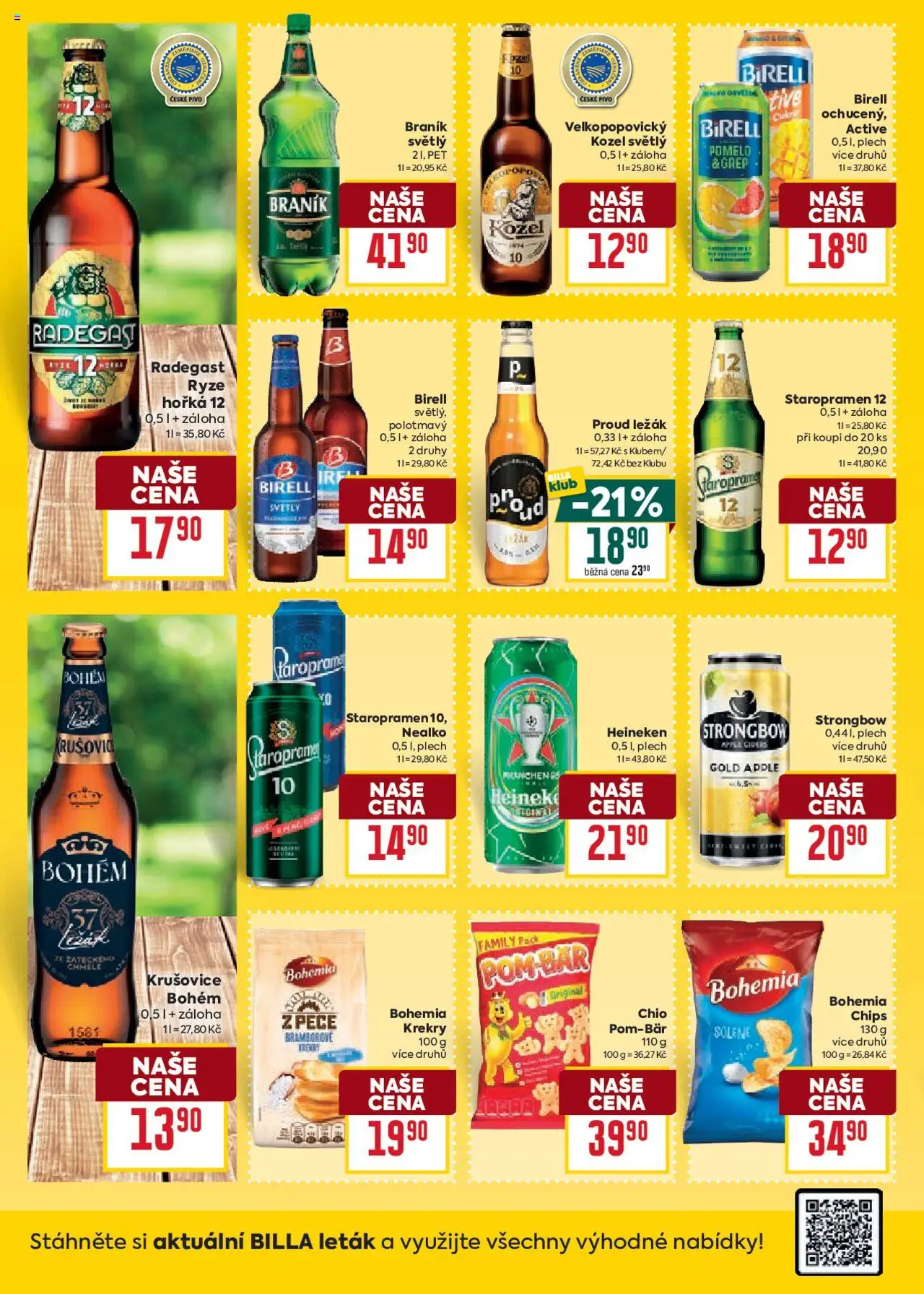 Billa Velký leták od 02.07.2025 | Strana: 22 | Produkty: Pomelo, Pivo, Apple, Krekry