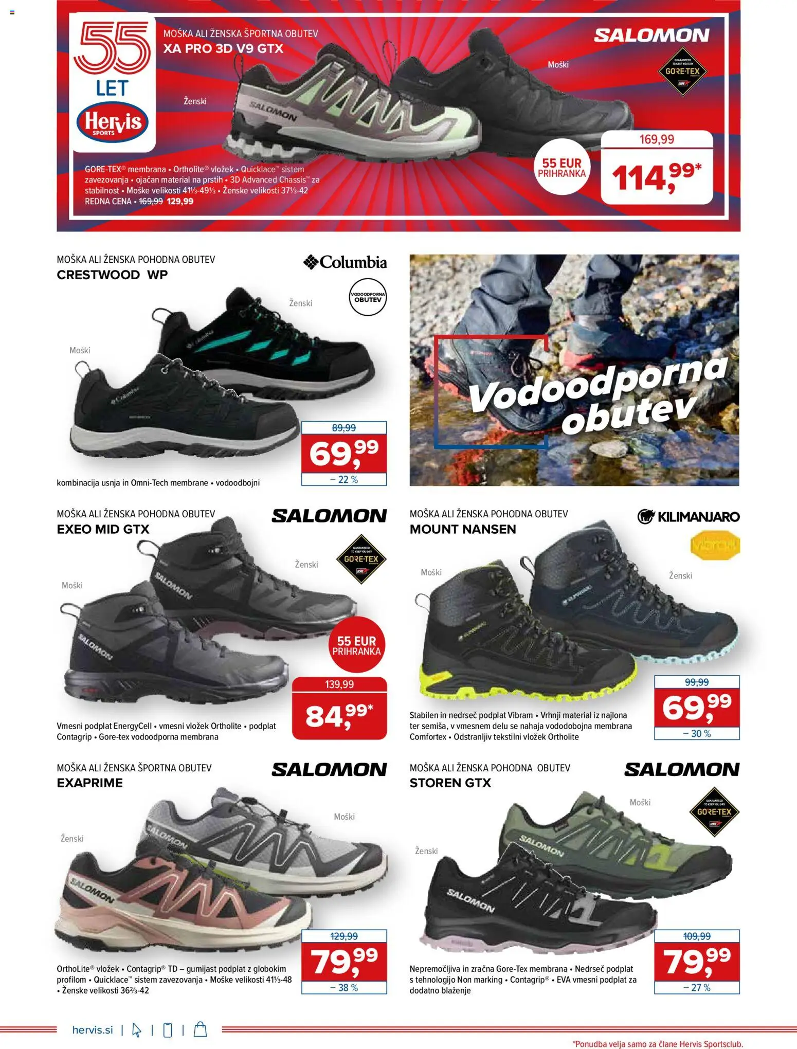 Novi Hervis katalog ponudbe – veljaven od 12.11.2025 | Stran: 8 | Izdelki: Športna obutev