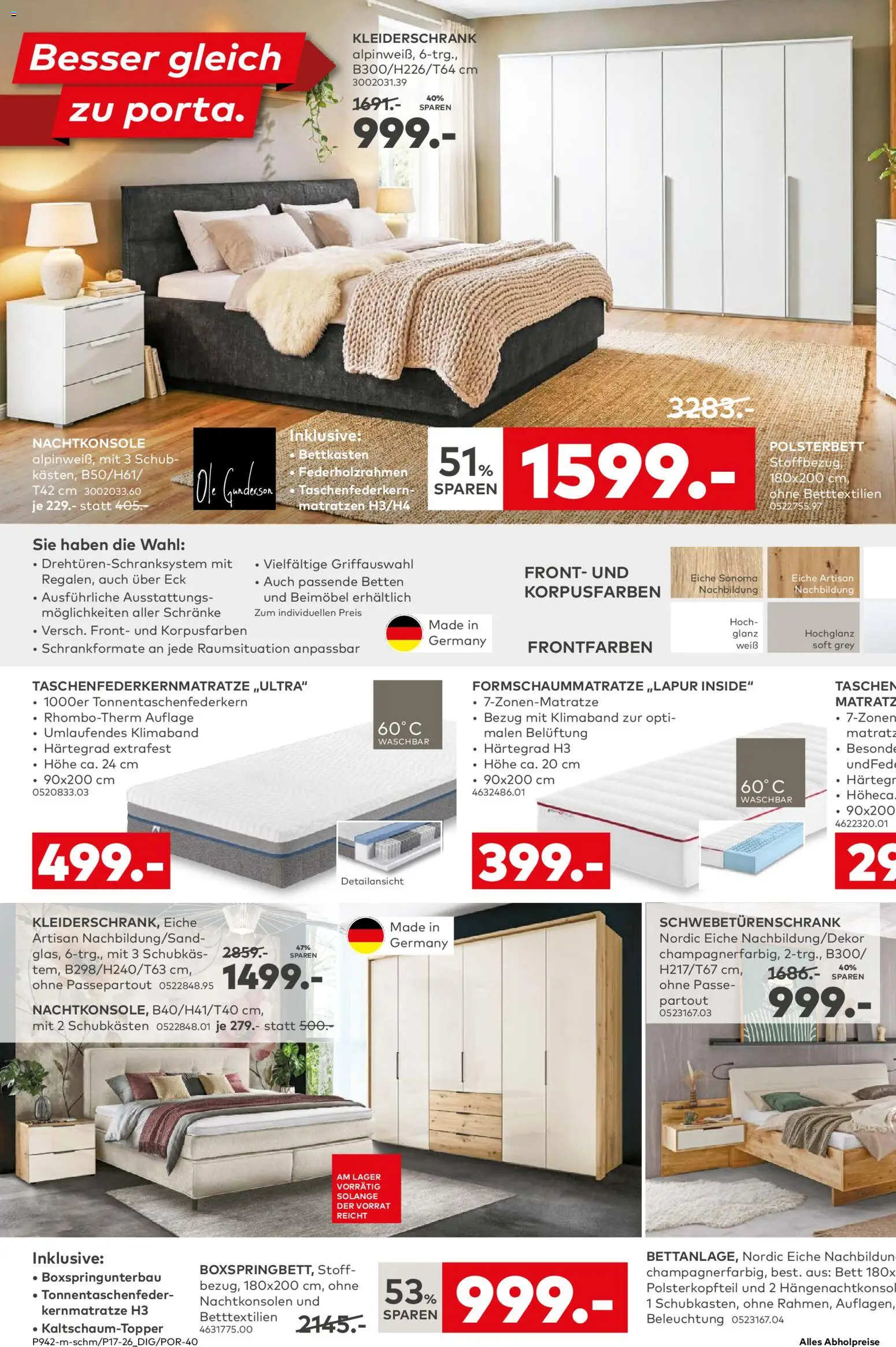 Porta! Prospekt – gültig ab 13.04.2026 | Seite: 4 | Produkte: Ecksofa