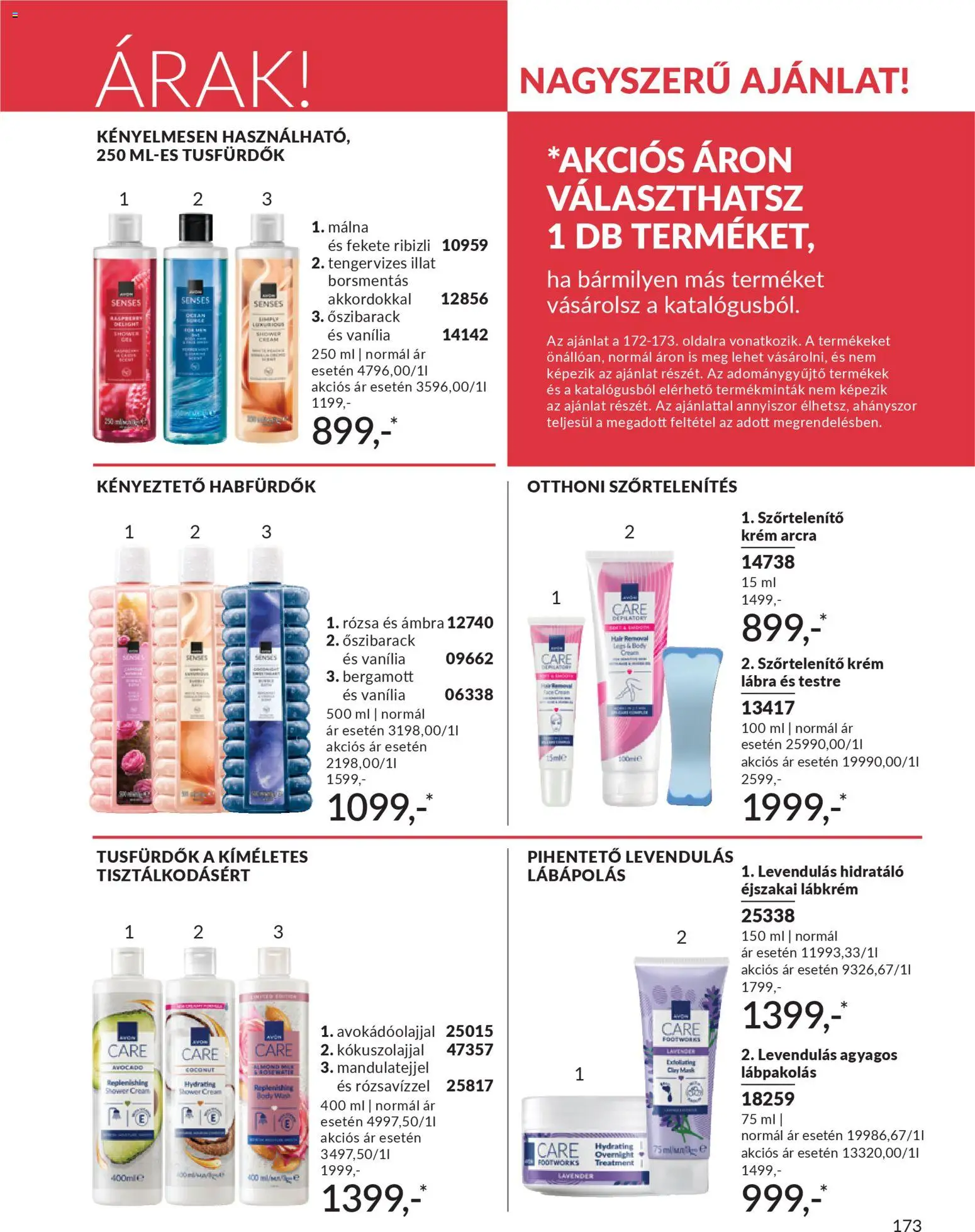 Avon akciós ujság - amely érvényes a következő dátumtól: 01.04.2026 | Oldal: 201