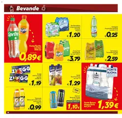 Anteprima del volantino Volantino SuperConveniente	 valido a partire dal 03.02.2026 | Pagina: 14 | Prodotti: Acqua, Bibite, Fanta, Succo di frutta