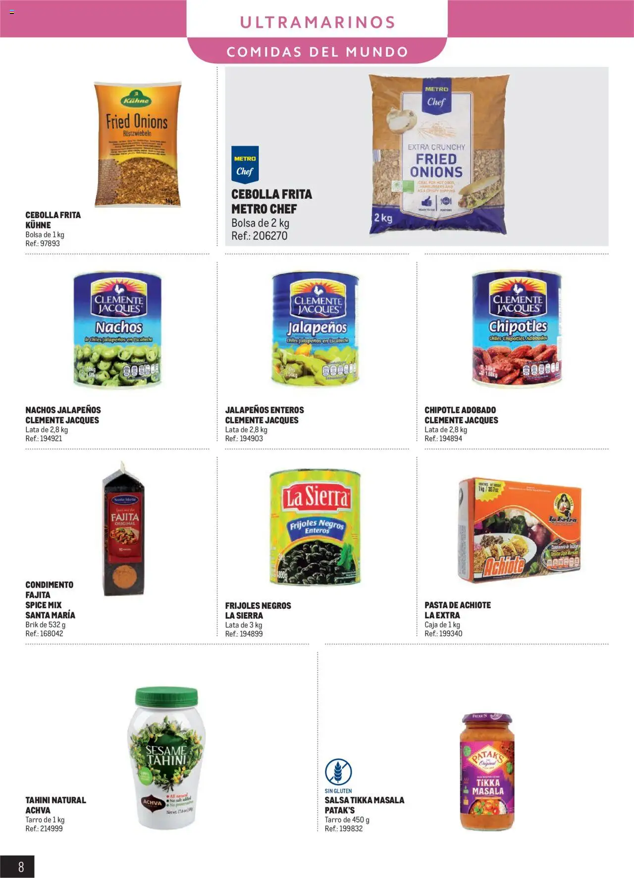 Makro - Despensa Prat │ válido desde el 11.06.2025 | Página: 8 | Productos: Pasta, Παγωμένο τσάι, Bolsa, Tahini