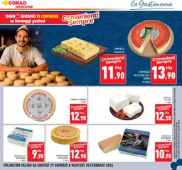 Anteprima del volantino PRIMO SALE VALLELATA, Primo Sale cheese valido a partire dal 29.01.2026 | Pagina: 7 | Prodotti: Sale, Formaggio, Emmental