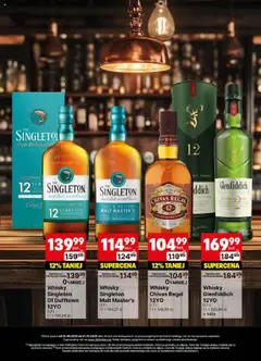 Delikatesy Centrum Gazetka - DeliBarek od 18.09.2025 | Strona: 18 | Produkty: Chivas Regal, Whisky Chivas Regal, Delikatesy, Whisky Singleton