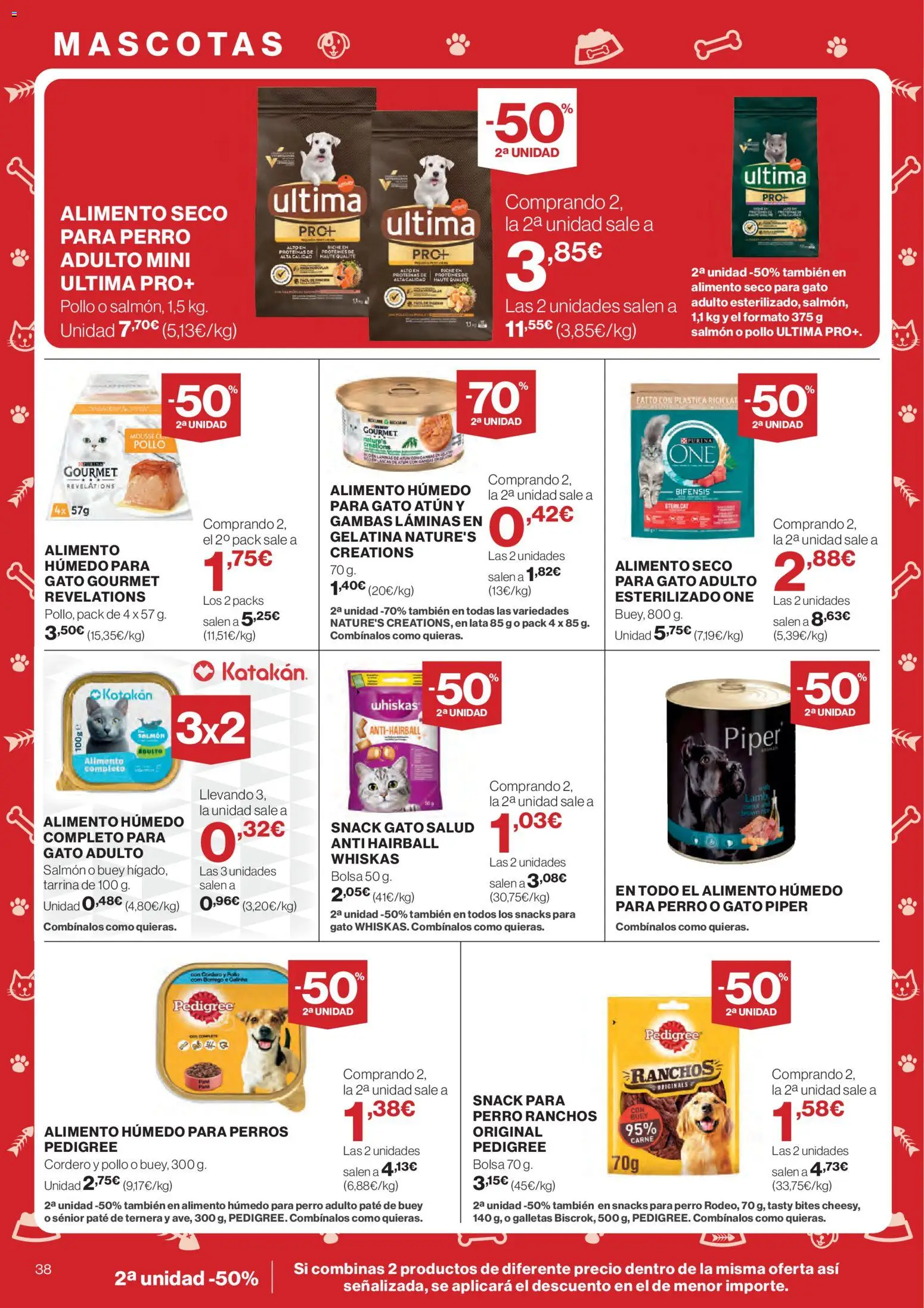 Hipercor catálogo │ válido desde el 07.01.2026 | Página: 38 | Productos: Gelatina, Paté, Bolsa, Φίλτρο καφέ