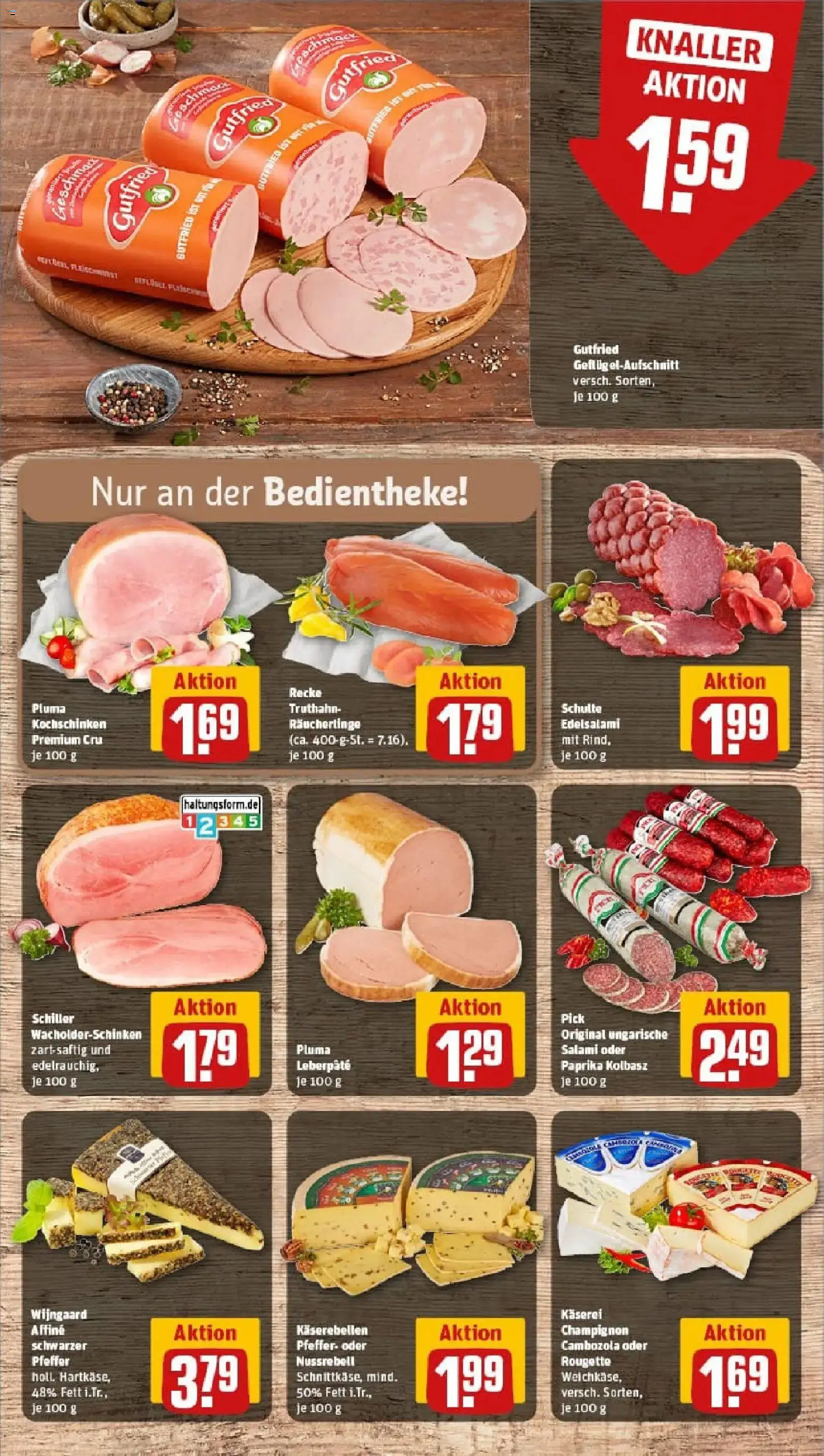 Rewe prospekt Berlin / Marienfelde	 – gültig ab 17.11.2025 | Seite: 9 | Produkte: Paprika, Pfeffer, Salami