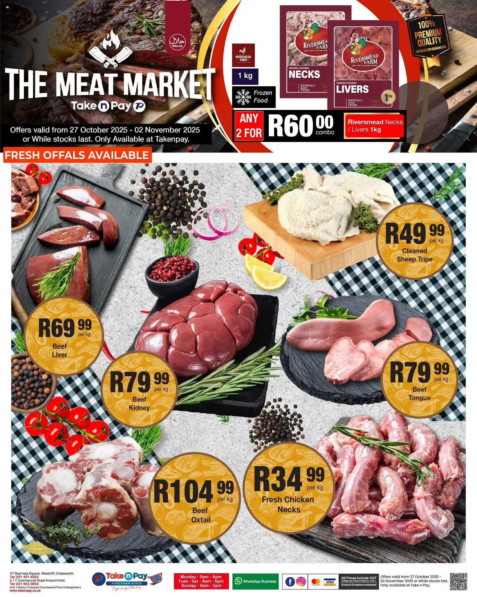 New Take n Pay catalogue – valid from 27.10.2025 | Page: 26 | Products: Drone, Chicken, Beef