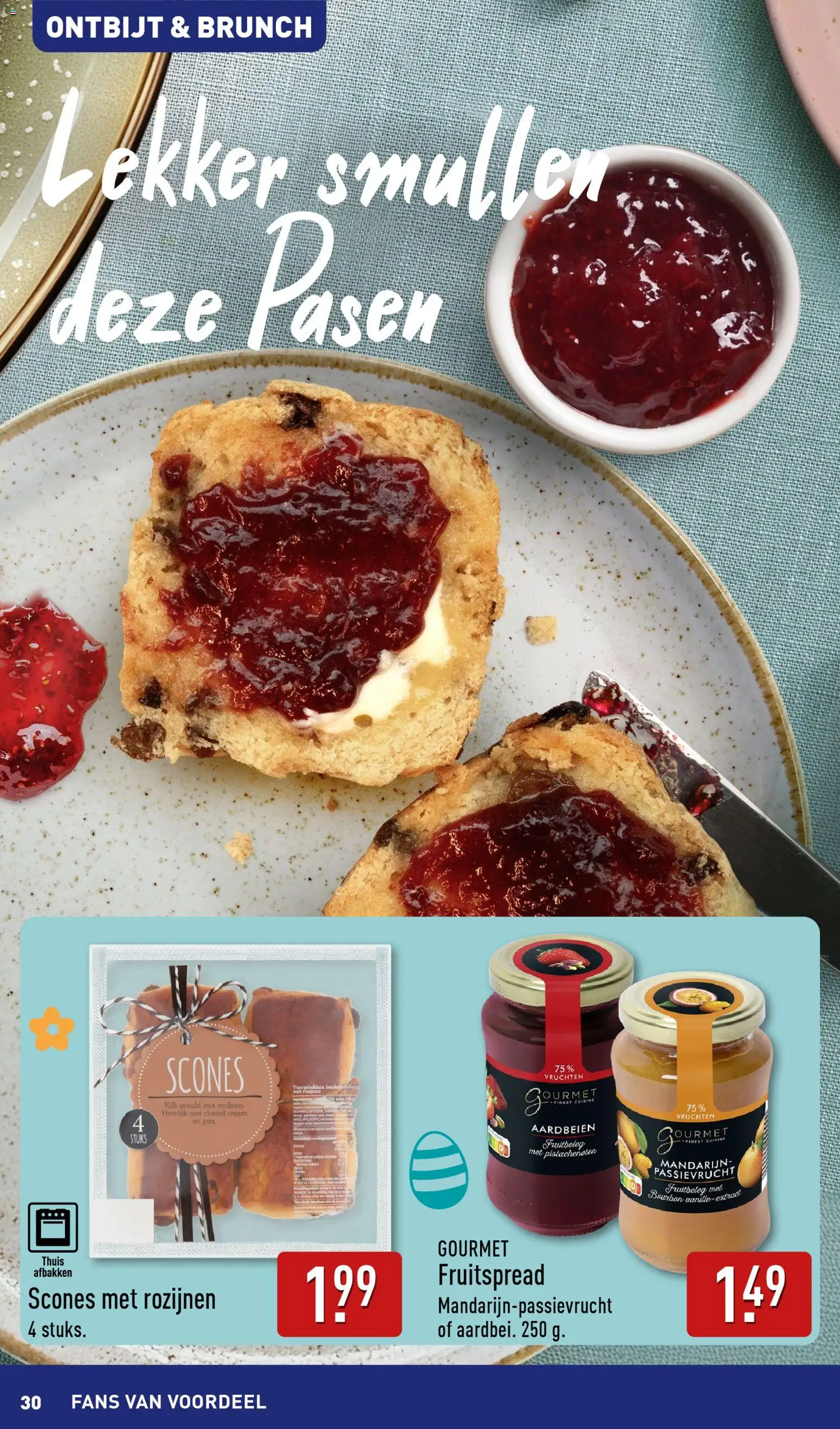 {H1} | Pagina: 30 | Producten: Mandarijn, Bourbon, Aardbeien, Rozijnen