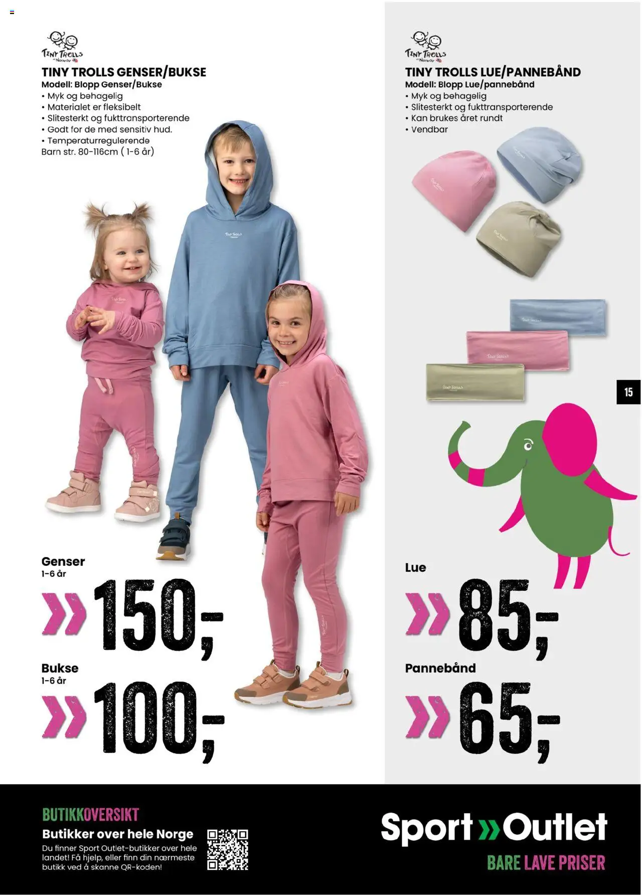  | Side: 15 | Produkter: Genser, Pannebånd