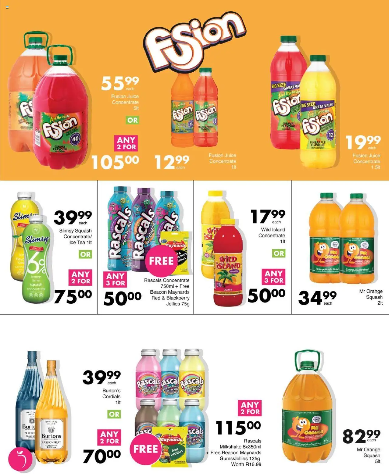New Save catalogue – valid from 11.09.2025 | Page: 47 | Products: Pineapple, Fruit, Peach, Lime