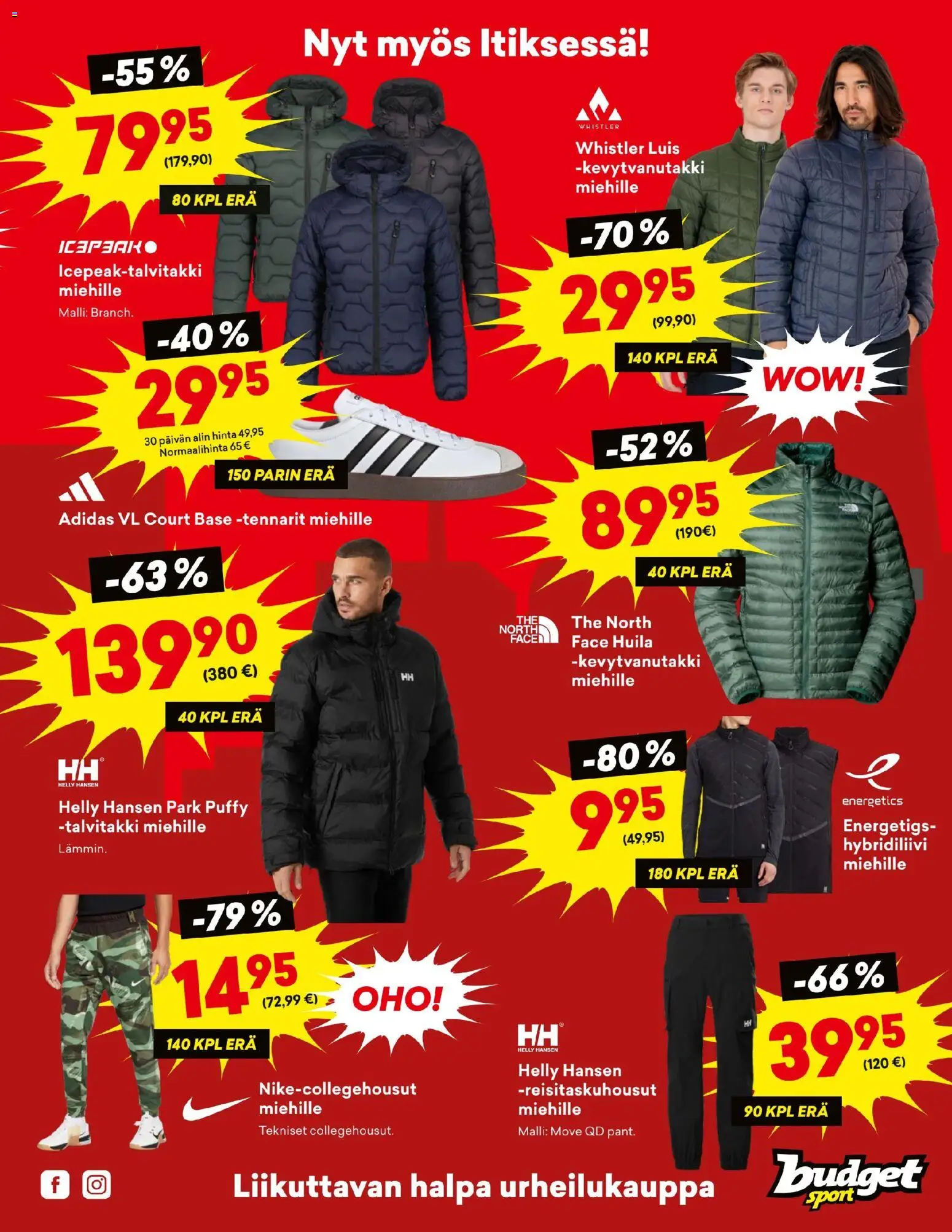 Budget Sport tarjoukset – voimassa 06.11.2025 alkaen | Sivu: 3