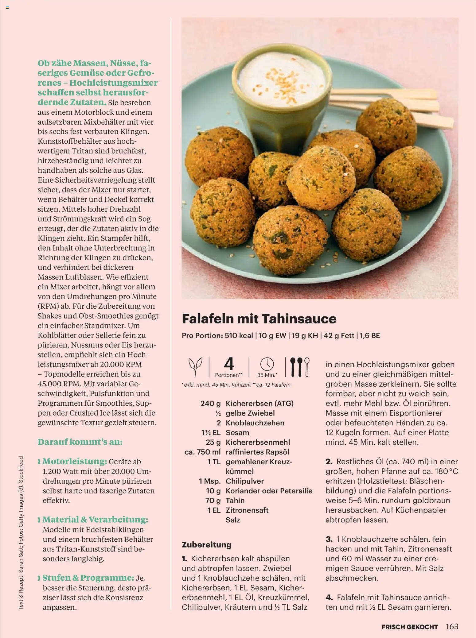 Billa  Frisch Gekocht gültig ab 01.03.2026 | Seite: 161 | Produkte: Gemüse, Petersilie, Mixer, Öl