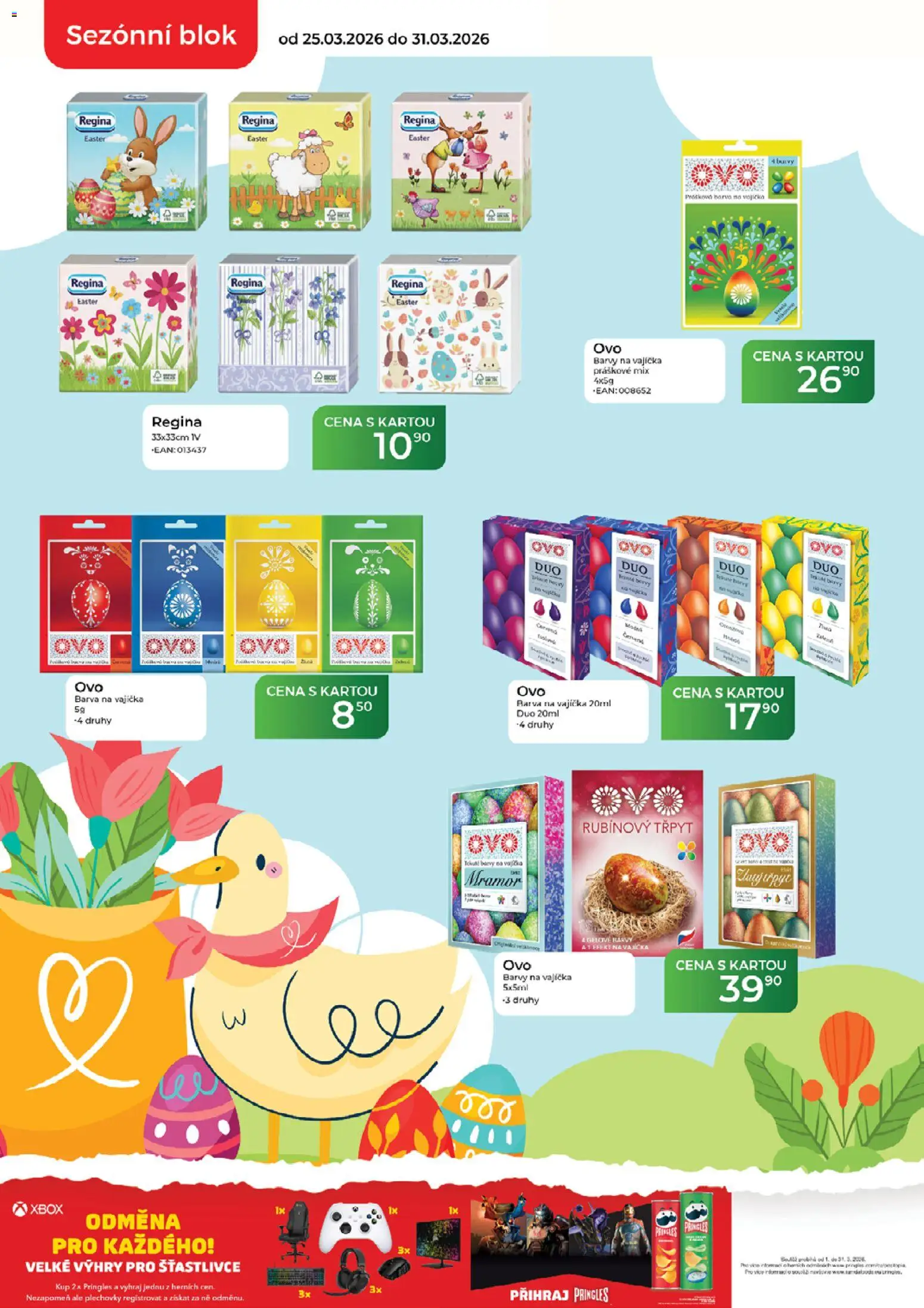 Tamda Foods leták od 25.03.2026 | Strana: 8 | Produkty: Vajíčka, Blok, Xbox, Barvy