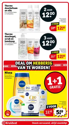 Therme douchegel, scrub en handzeep, M.u.v. grootformaten en multipakken. - Voorbeeld van een folder van Kruidvat, geldig van 30.12.2025 | Pagina: 49