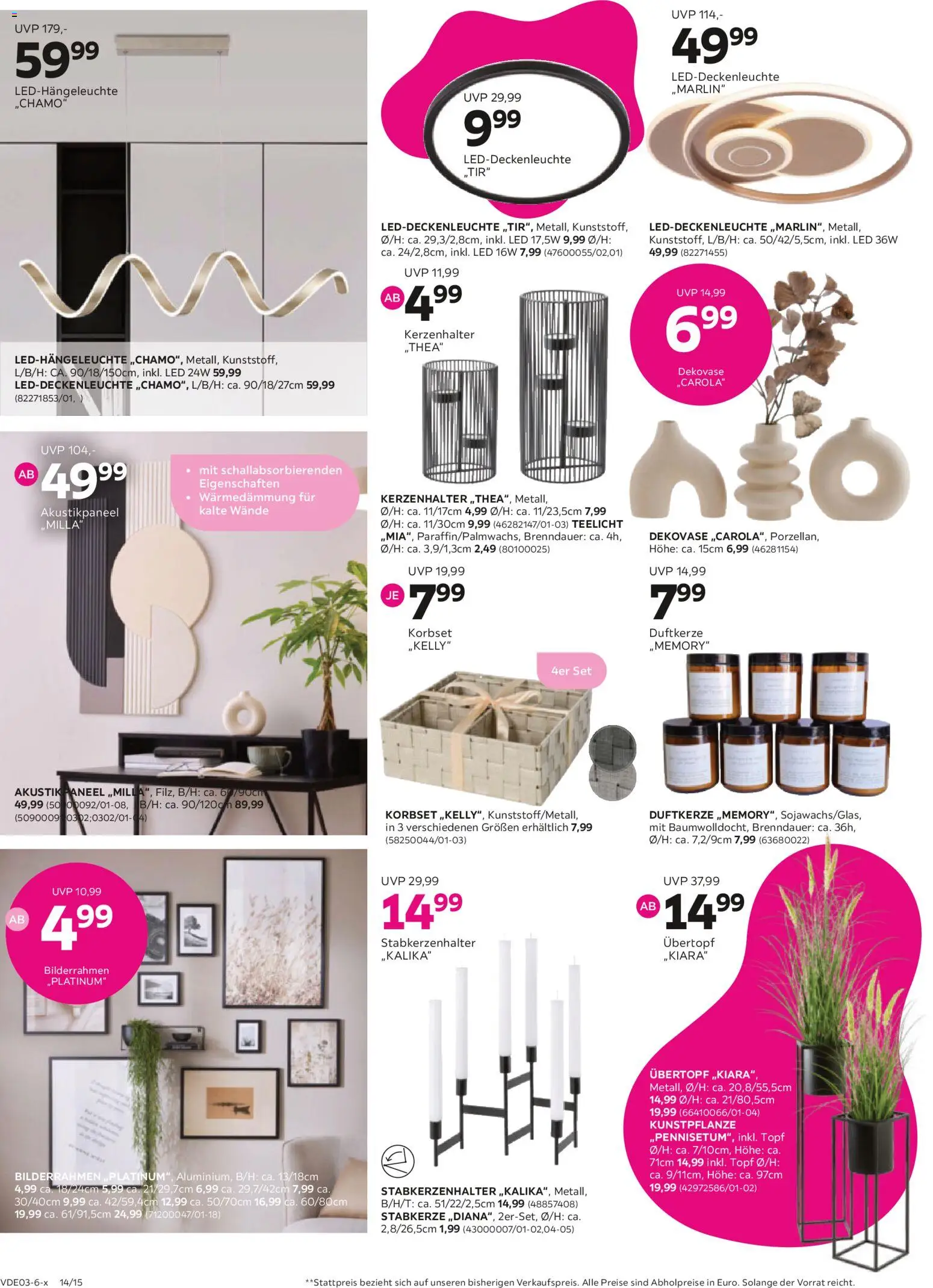 Mömax Prospekt 	 – gültig ab 16.03.2026 | Seite: 14 | Produkte: Bilderrahmen