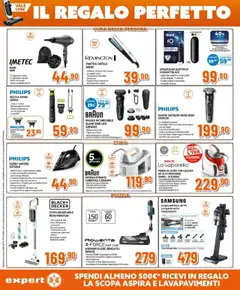Anteprima del volantino Volantino Expert	 valido a partire dal 16.10.2025 | Pagina: 11 | Prodotti: Spazzolino, Caldaia, Aspirapolvere senza fili, Samsung