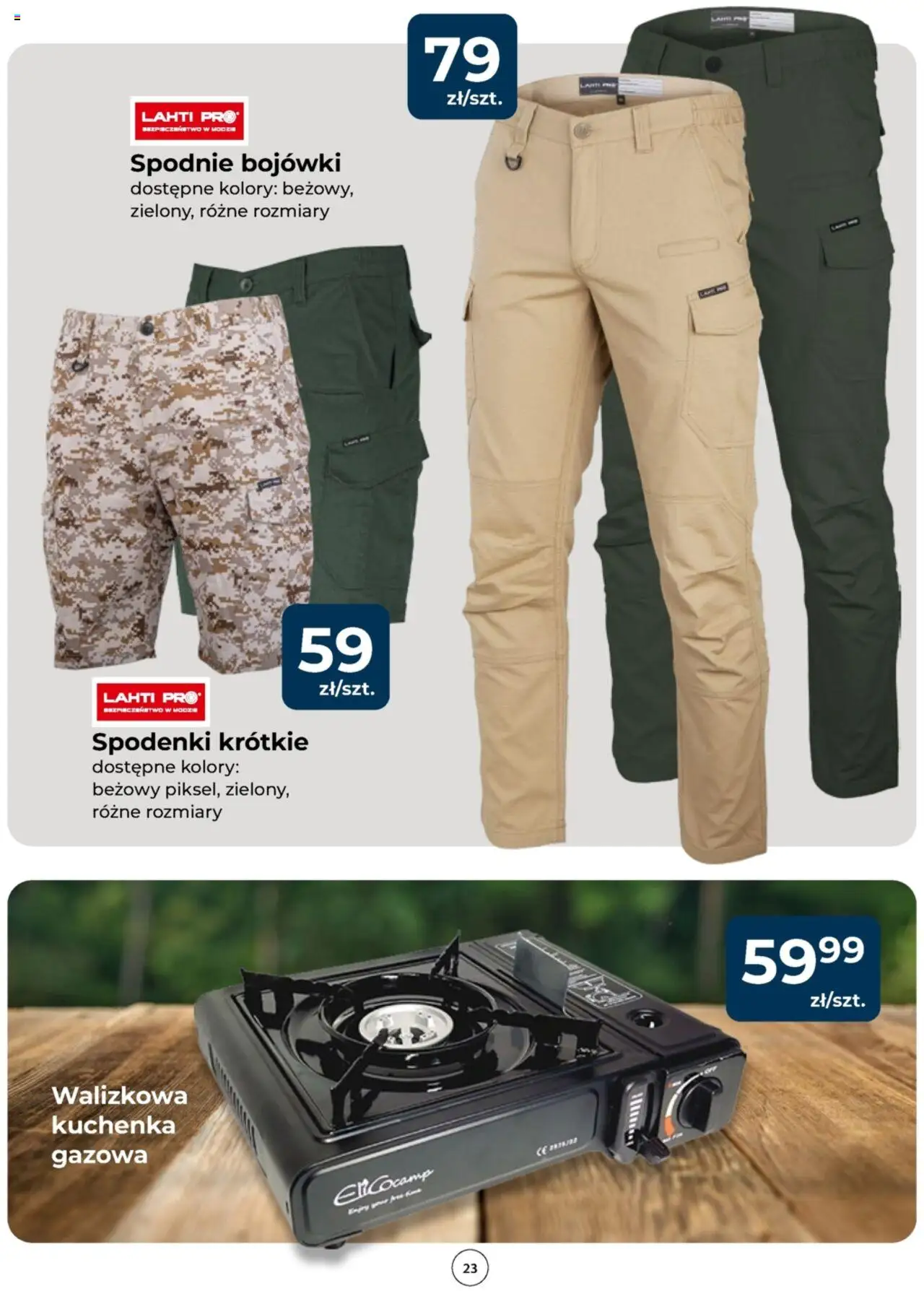 Mrówka Gazetka - Malbork od 07.08.2025 | Strona: 21 | Produkty: Spodnie, Spodenki, Kuchenka
