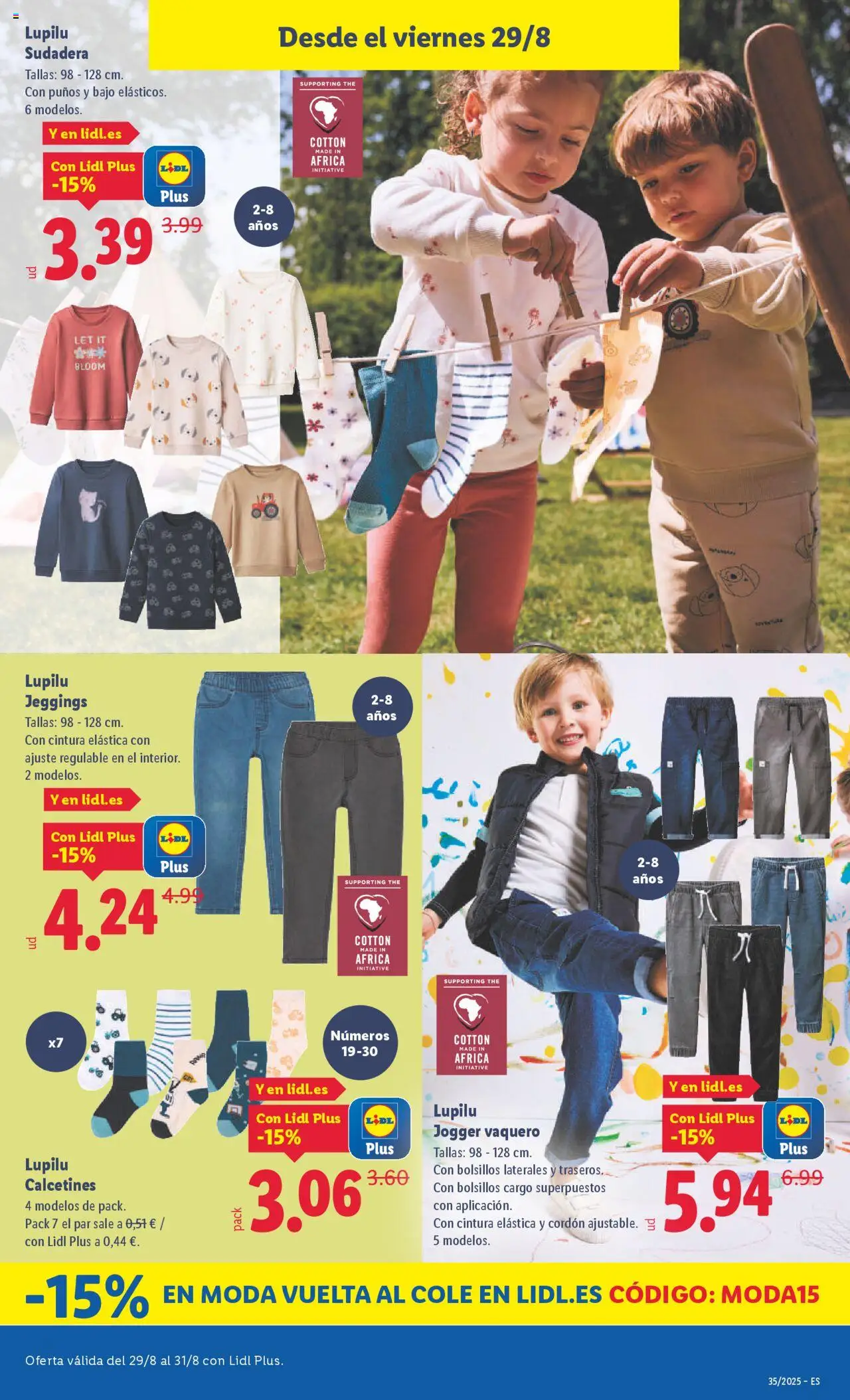 Lidl catálogo de bazar BCN │ válido desde el 25.08.2025 | Página: 15 | Productos: Sudadera