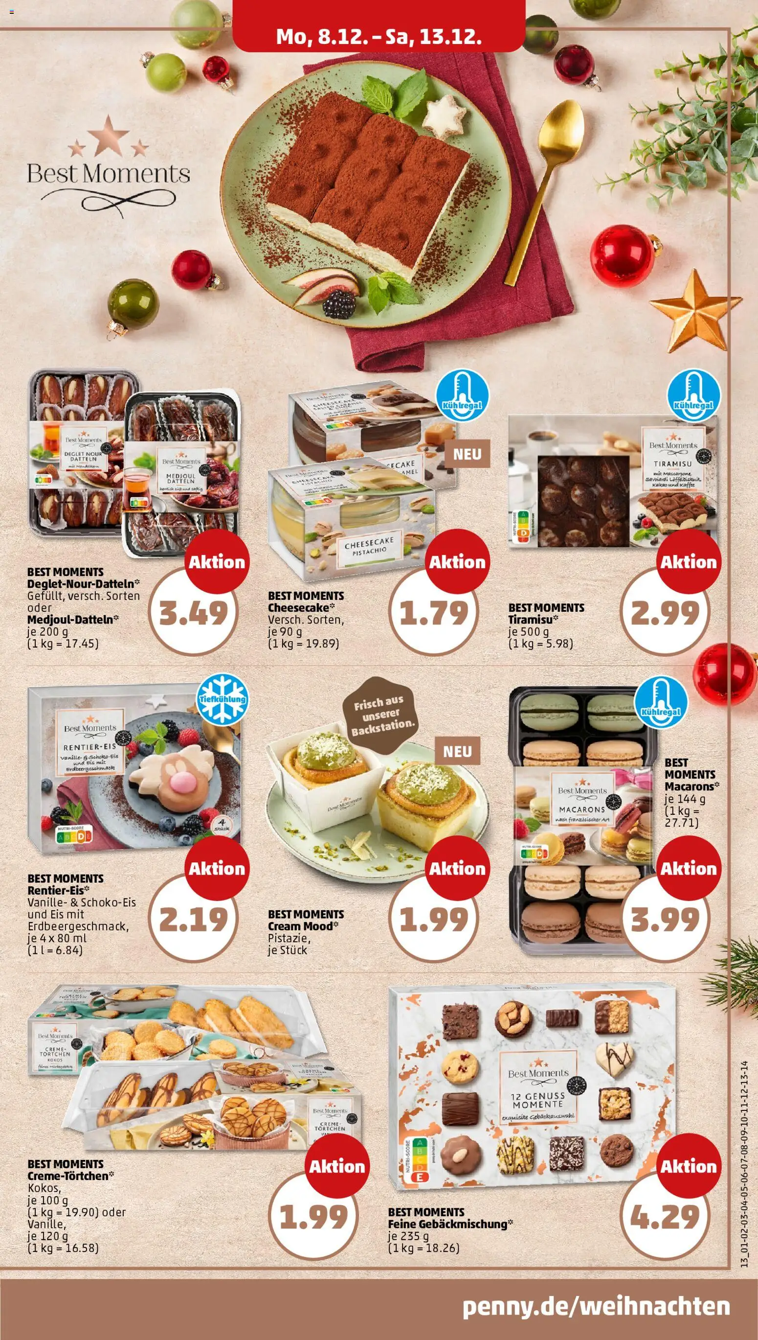 Penny Prospekt 	 – gültig ab 08.12.2025 | Seite: 15 | Produkte: Creme, Koffer, Eis