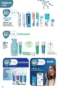 Pré-visualização Pingo Doce - Bem Estar Inverno Lojas válido de 03.02.2026 | Página: 20 | Produtos: Escova de dentes