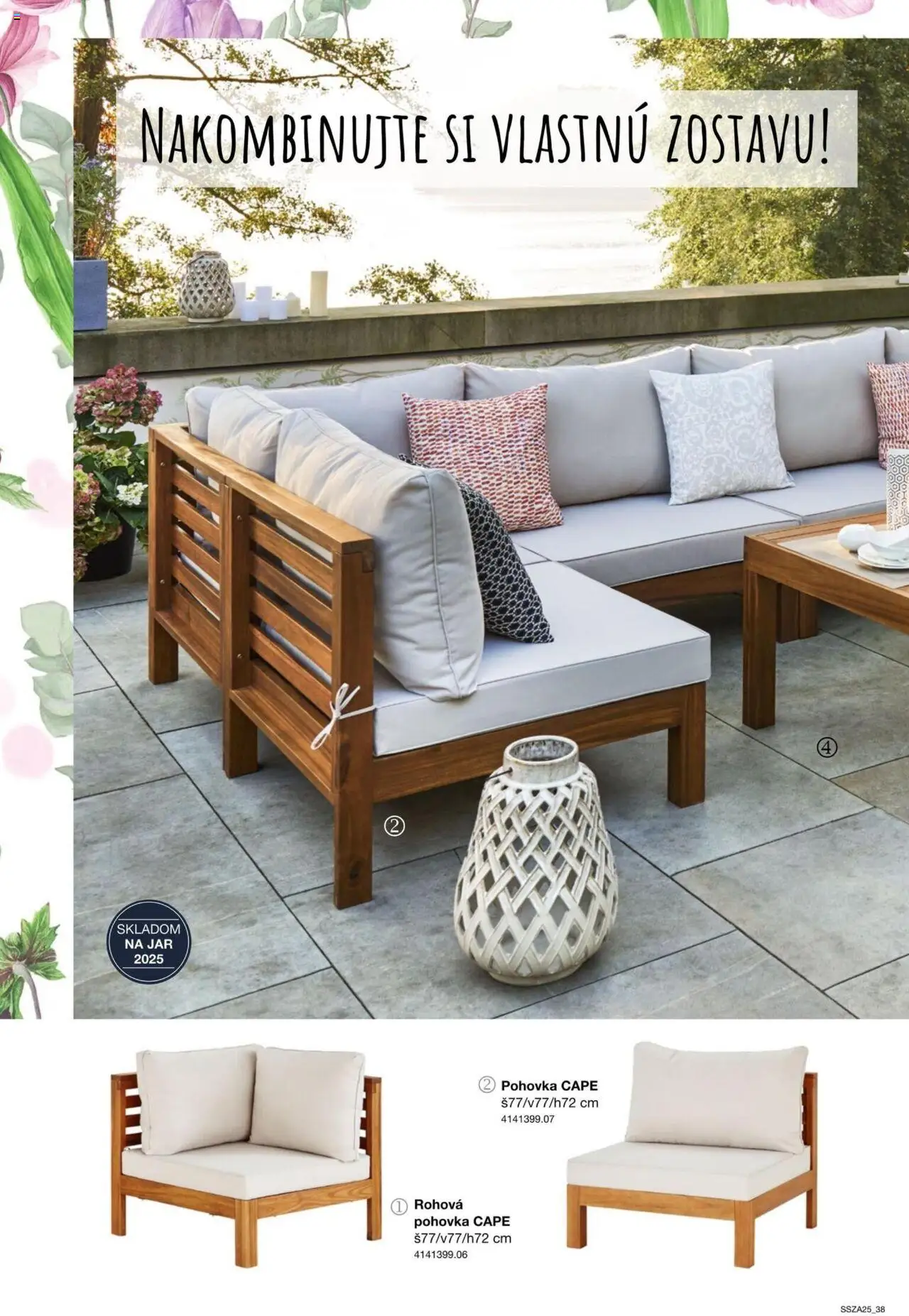 Nové Sconto nábytok akcie – leták je platný od 21.02.2025 | Strana: 38 | Produkty: Nábytok, Pohovka