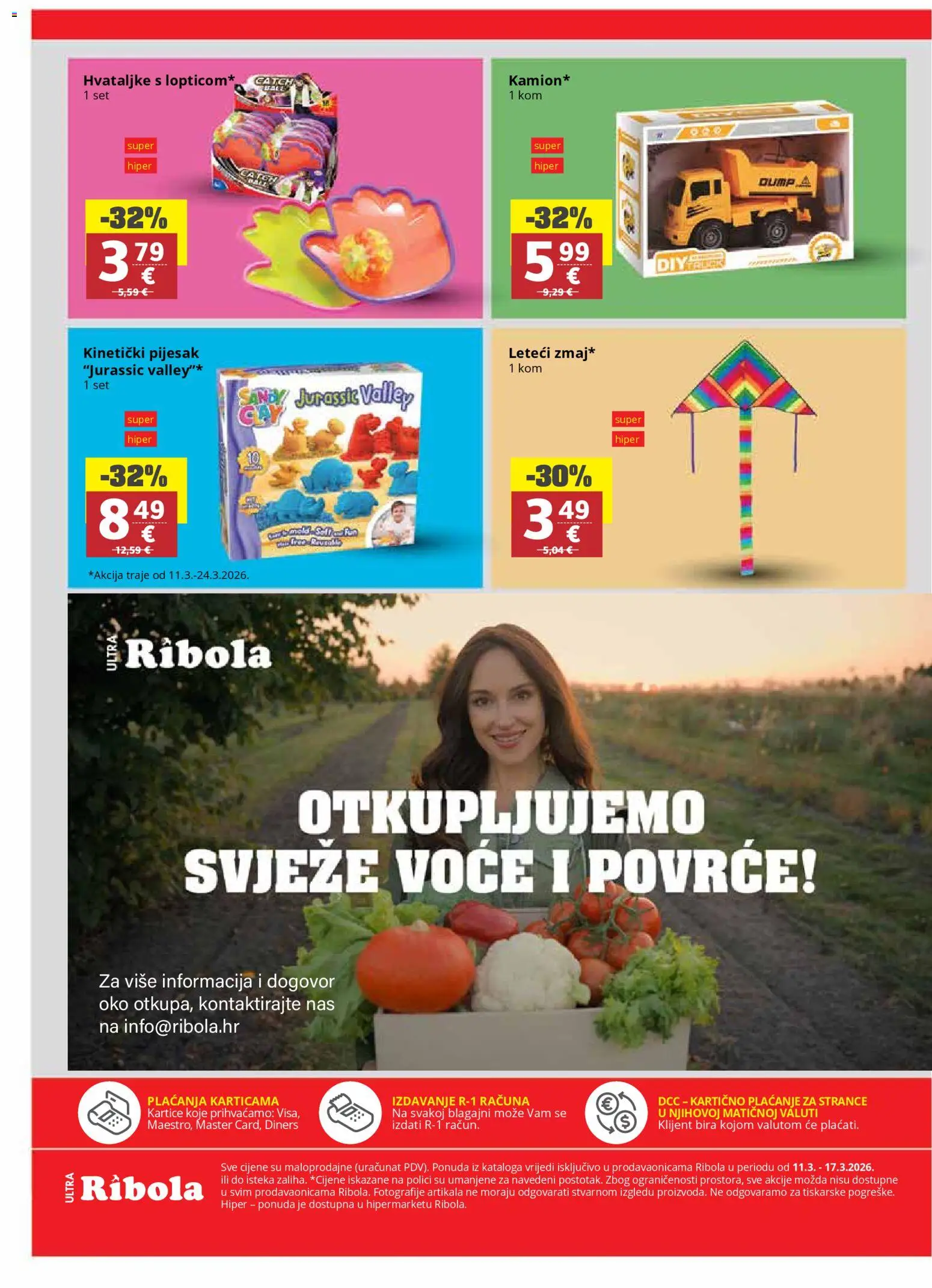 Ribola katalog | vrijedi od 11.03.2026 | Stranica: 24 | Proizvodi: Povrće, Voće
